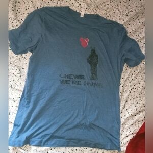 Blue Graphic Women's T-Shirt